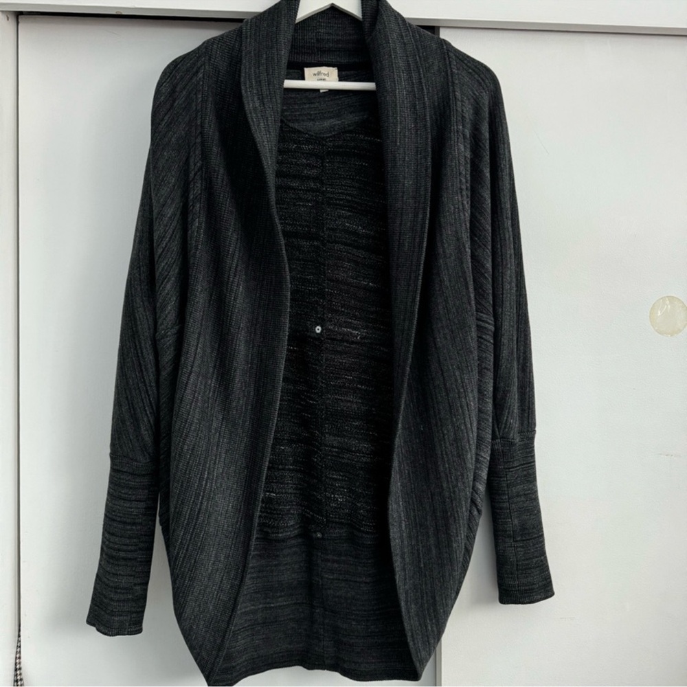 Aritzia Wilfred Diderot Cocoon Cardigan Charcoal
Grey Size XS - Picture 4 of 7